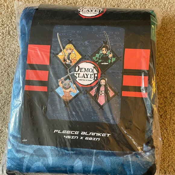 Demon Slayer fleece blanket - Picture 1 of 2
